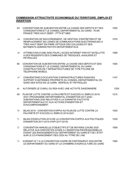 Commission Attractivite Economique Du Territoire, Emploi Et Insertion