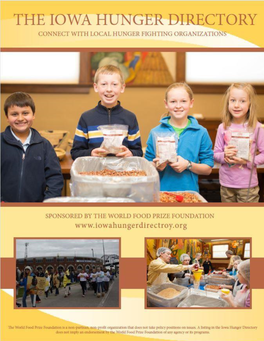 Download the Iowa Hunger Directory