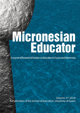 Micronesian Educator #27 1