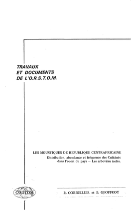 Les Moustiques De République Centrafricaine