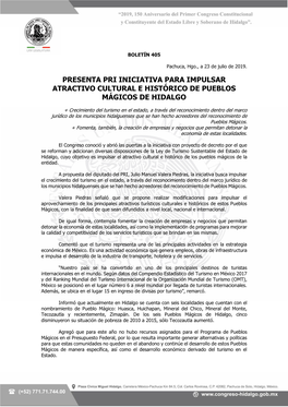 Boletín 405 Iniciativa PRI 2 23.07.19.Docx