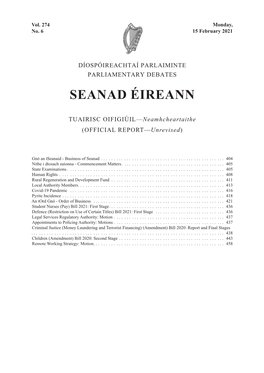 Seanad Éireann