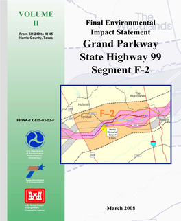 Grand Parkway State Highway 99 Segment F-2