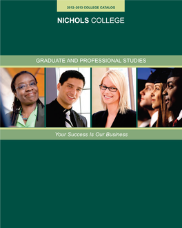 2012-2013 Graduate Catalog