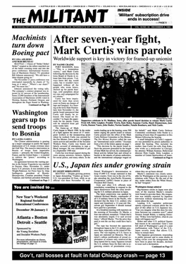 After Seven-Year Fight, Mark Curtis Wins Parole