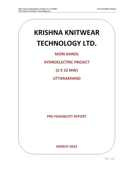 Krishna Knitwear Technology Ltd