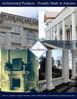 Balustrades | Cornice | Fireplaces | Pergolas