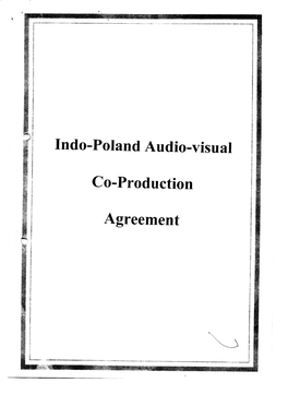 Indo-Poland Audio-Visual Co-Production