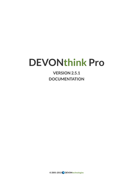 Devonthinkpro