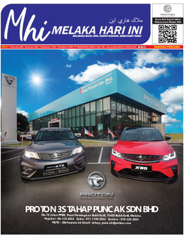 8 November 2020 I 16 Rabiulawal 1442H - 22 Rabiulawal 1442H I PP 19464/D4/2019/ (035072) I Sejak 1982 I I Melakahariini NASKHAH PERCUMA