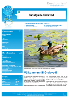 Turistguide Gislaved