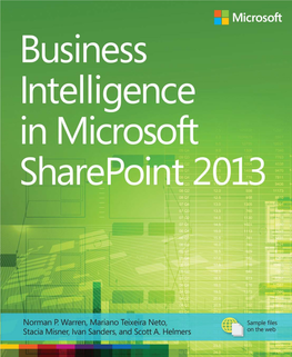 Business Intelligence in Microsoft Sharepoint 2013