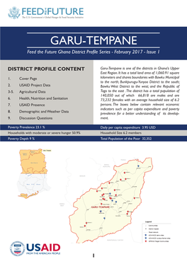 34. Garu Tempane District Profile