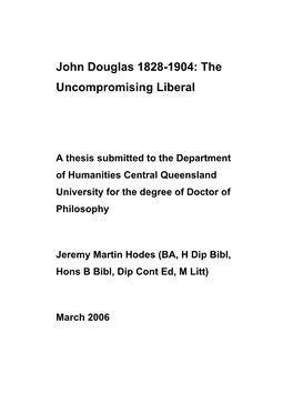 John Douglas Biography