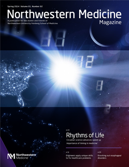 Rhythms of Life Circadian Science Advances Speed up Importance of Timing in Medicine