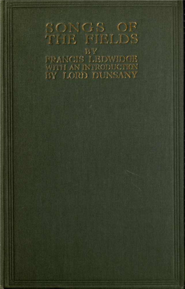 Songs of the Field Ledwidge.Pdf