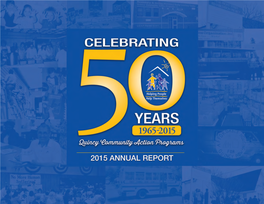 QCAP's 50Th Anniversary Annual Report