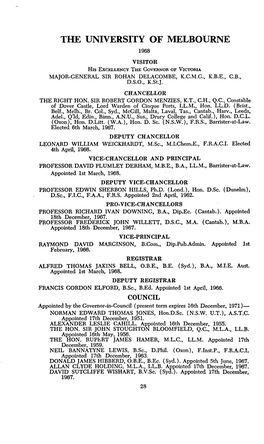 07 Members Council, Boards and Faculties, Committees, Staff