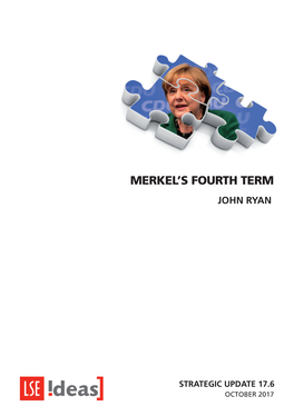 LSE IDEAS Merkels Fourth Term