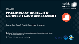 Derived Flood Assessment