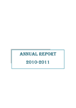 Annual Report 2010-2011