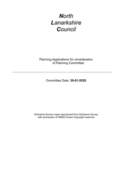 Applications for Planning and Development Committee