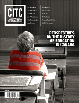 Perspectives on the History of Education in Canada