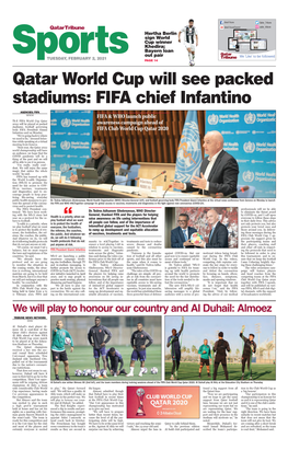 FIFA Chief Infantino