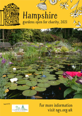 Hampshire Gardens Open for Charity, 2021