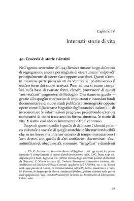 Internati: Storie Di Vita