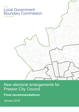 New Electoral Arrangements for Preston City Council