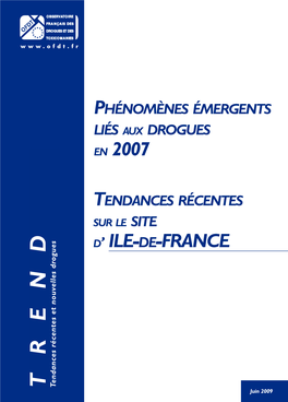 Paris : État Des Lieux En 2007 Et Évolutions