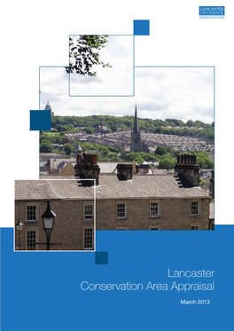 Lancaster Conservation Area Appraisal