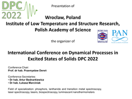 DPC 2022 in Wroclaw, Poland