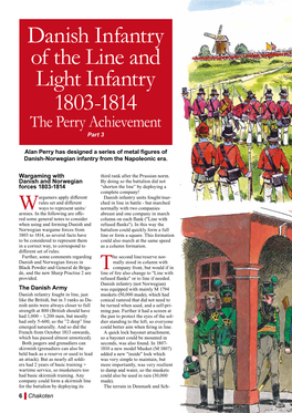 Danish Infantry of the Line and Light Infantry 1803-1814 the Perry Achievement Part 3