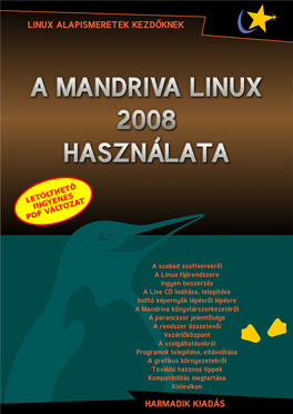 A Mandriva Linux 2008 Használata a Szabad Szoftverekről