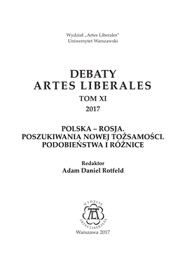 Polska – Rosja. Poszukiwania Nowej Tożsamości