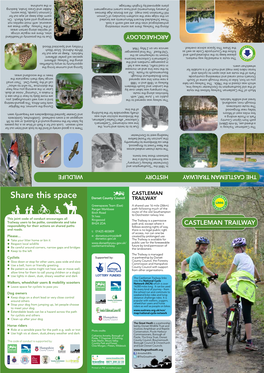 Castleman Trailway Leaflet Overview