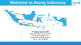 PT. Atomy Indonesia INC Gedung 18 Office Park Lt