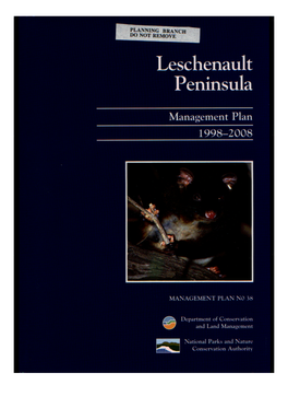Leschenault Peninsula Management Plan 1998-2008