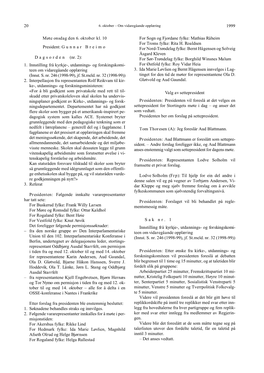 1999 20 Møte Onsdag Den 6. Oktober Kl. 10 President