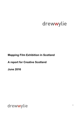 Mapping Film Exhibition in Scotland