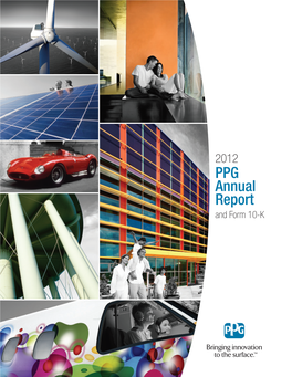 PPG Annual Report and Form 10-K