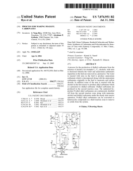 (12) United States Patent (10) Patent No.: US 7,074,951 B2 Ryu Et Al