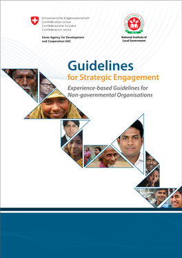 Guidelines for Strategic Engagement Experience-Based Guidelines for Non-Governmental Organisations