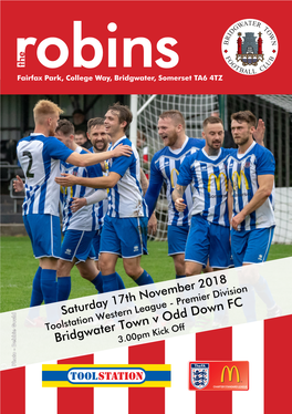 Bridgwater Town V Odd Down FC