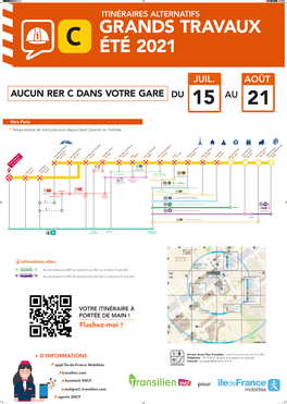 Itinéraires Alternatifs Grands Travaux Été 2021