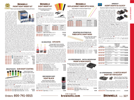 Handgun Sights 327-337