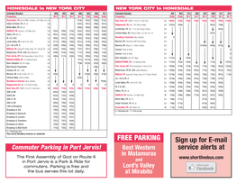 FREE PARKING Sign up for E-Mail Service Alerts At