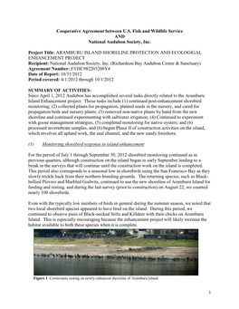 Aramburu Island Shoreline Protection and Ecological Enhancement Project